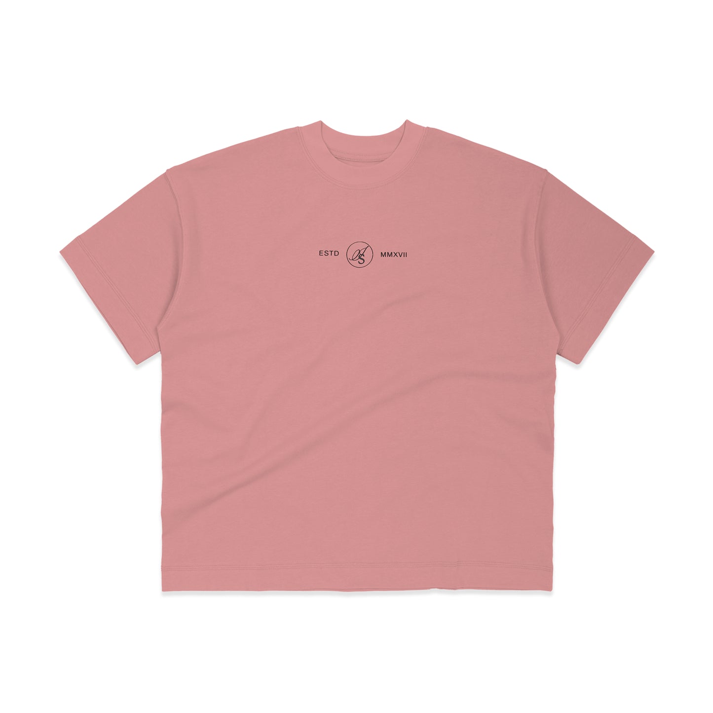 INDAHOOD SIGNATURE EMBOSSED MACROON TEE