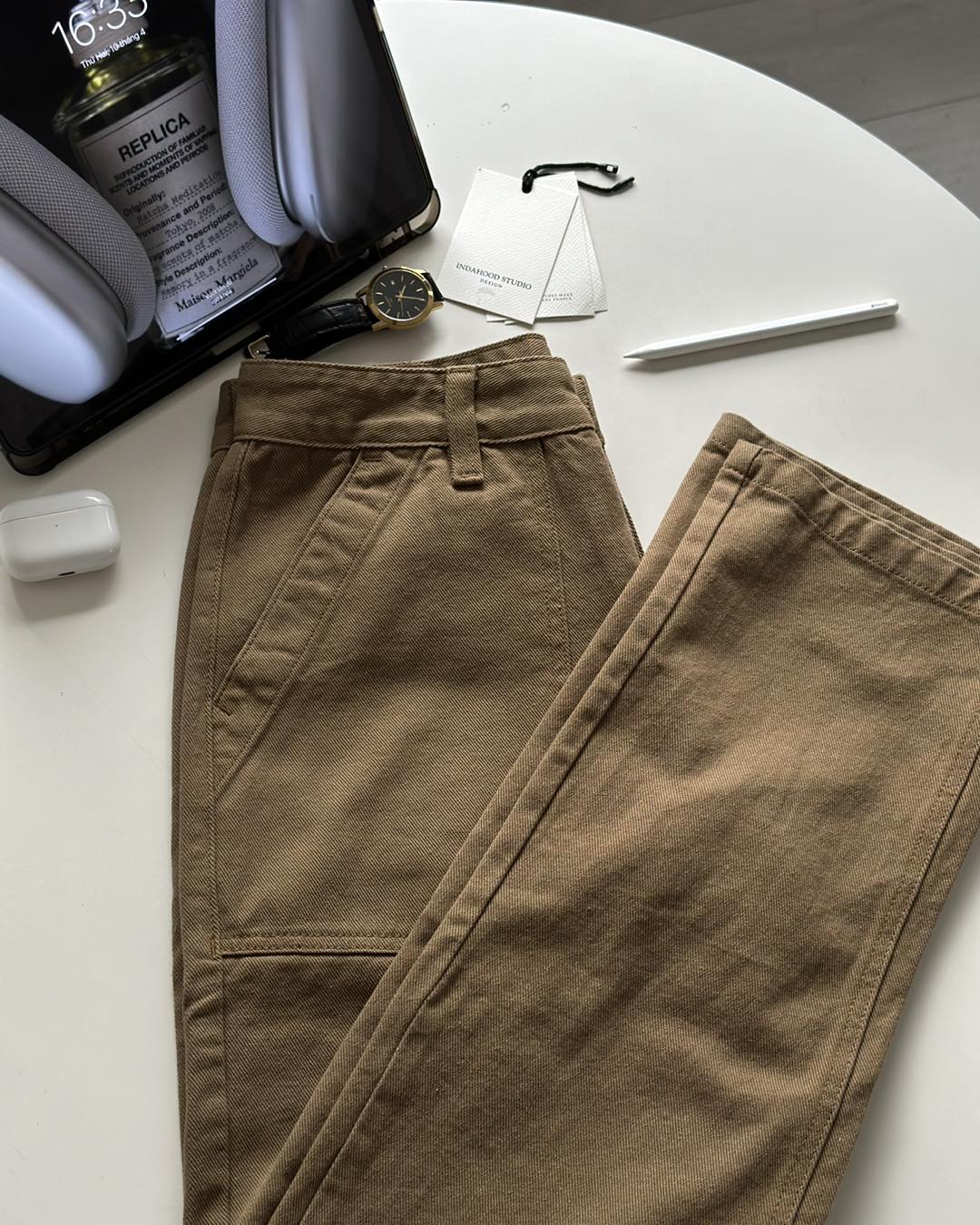 SIDNEY H BROWN TROUSERS