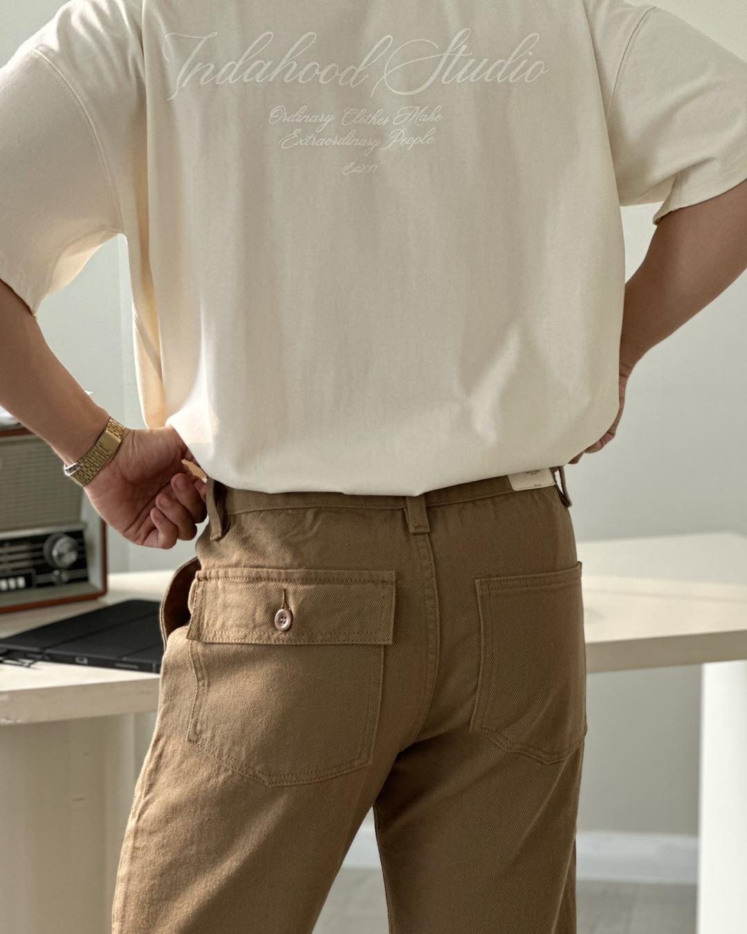SIDNEY H BROWN TROUSERS