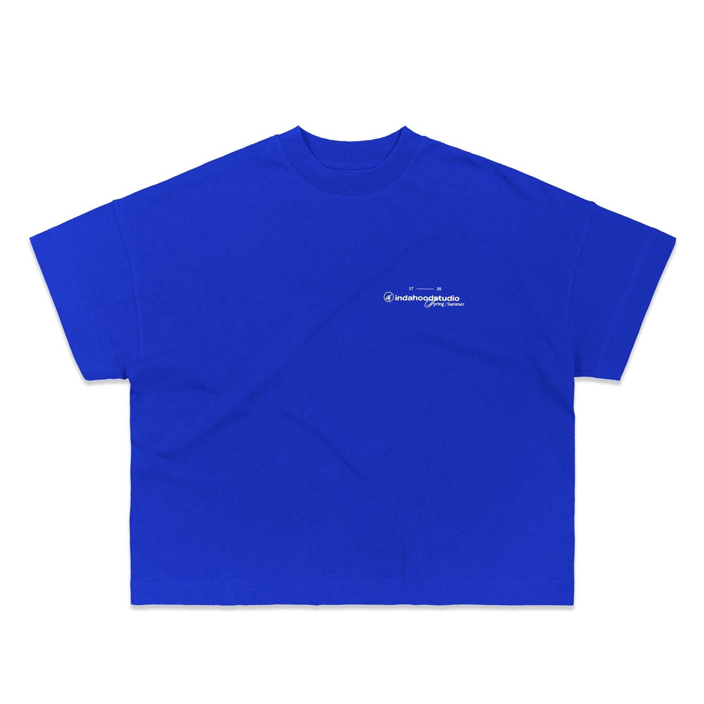 INDASTU SS1725 COBALT BOXY TEE