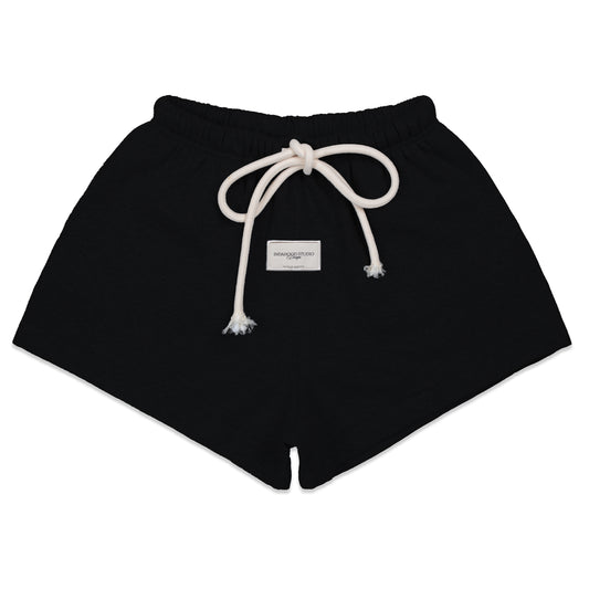 IDH SIGNATURE BLACK SWEATSHORTS