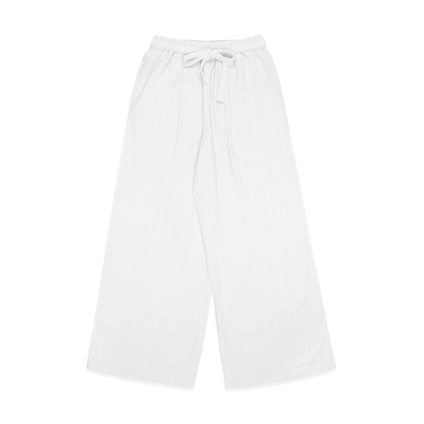 BONJOUR MADAME LINEN WHITE PANTS